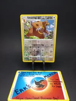 Ursaring 123/189 Astral Radiance Reverse Holo Uncommon Pokemon Card - Image 1