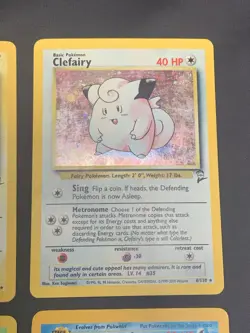 Vintage Holo Rare Pokemon Card Lot - WOTC Era - Base Set 2 - MP/HP - Sycther - Image 4