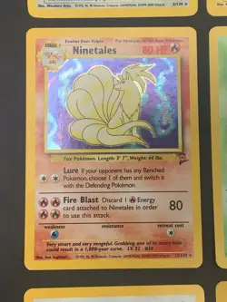Vintage Holo Rare Pokemon Card Lot - WOTC Era - Base Set 2 - MP/HP - Sycther - Image 5