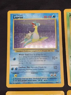 Vintage Holo Rare Pokemon Card Lot 1999/2000 - Base Set, Jungle, Fossil - MP/HP - Image 2