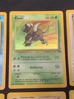 Vintage Holo Rare Pokemon Card Lot 1999/2000 - Base Set, Jungle, Fossil - MP/HP - Image 3