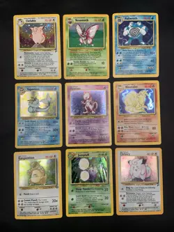 Vintage Holo Rare Pokemon Card Lot WOTC 1999/2000 Collection MP/HP Mewtwo READ!! - Image 1