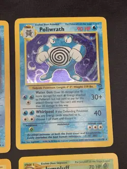 Vintage Holo Rare Pokemon Cards WOTC 1999- Base Set 2 Fossil Jungle MP/HP Raichu - Image 4