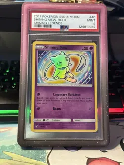 Pokemon TCG Shining Mew Holo Rare Card 40/73 Shining Legends PSA 9 - Image 2