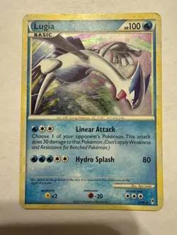 Pokemon Lugia TCG Holo Rare Card Call of Legends 15/95 - Image 3