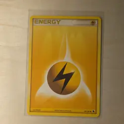 Pokemon Lightning Energy Basic Energy Common 109/109 2004 English Card - Image 1