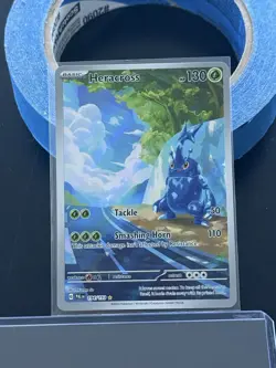Heracross 194/193 Paldea Evolved Illustration Rare - Pokemon TCG - NM - Image 1