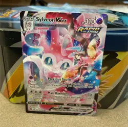 Pokemon Sylveon VMAX TG15/TG30 Brilliant Stars Ultra Rare Holo 310 HP 70+ - Image 1