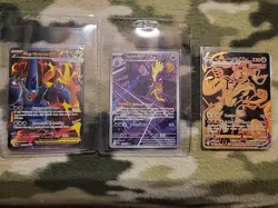 Pokemon Tcg Lot Of 3 Cards Mega Full Art Ex Illustration Rare Vmax $10.34 Value - Image 1