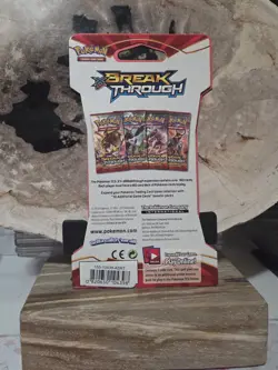 Pokemon XY Breakthrough Sleeved Booster Pack Factory Sealed - Image 2