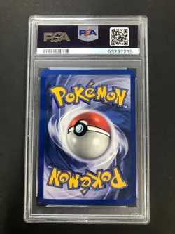 1999 Game Pokemon Trader PSA 8 Mint Shadowless Trainer 77/102 Rare Base Set 77 - Image 2