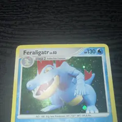 Feraligatr Holo Mysterious Treasures 2007 # 8/123 Pokemon TCG - Image 3