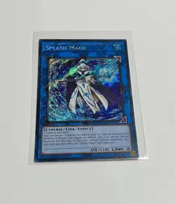 Yu-Gi-Oh! Splash Mage #RA04-EN080 Secret Rare 1st Edition (NM) + Bonus - Image 1