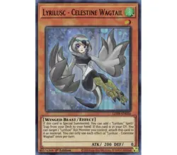 Yugioh - Lyrilusc - Celestine Wagtail (Ultra Rare) (1st Edition) - LED8-EN036 P - Image 1