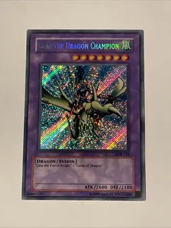 Gaia the Dragon Champion LOB-125 The Legend of Blue Eyes White Dragon Unlimited - Image 1