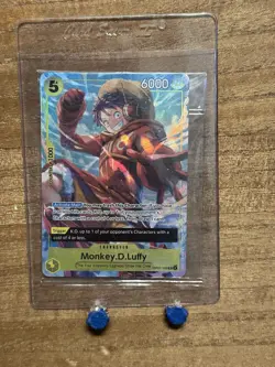 Monkey.D.Luffy (Illustration Box Vol.3) OP07-109 One Piece Promotion Cards Foil - Image 1