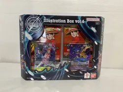 Bandai One Piece TCG Illustration Box Vol 6 Trading Card Game Set Sealed - Image 1