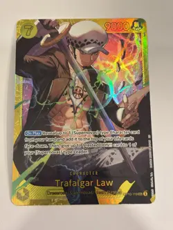 Trafalgar Law Secret Rare SEC One Piece OP10-119 - Image 1