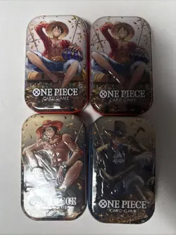 One Piece Set Vol 2 Complete Set Plus Extra Luffy Tin - Image 1