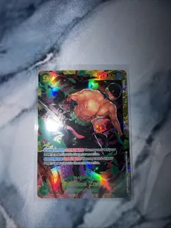 One Piece | Roronoa Zoro | OP06-118 | PRB02 (REPRINT) | Secret Rare (SEC) | NM - Image 2