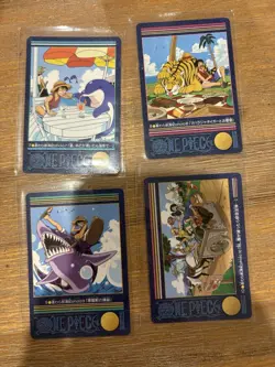 One Piece Visual Adventure Part 1. Non Holo Complete Set of 36 Cards. MINT - Image 4