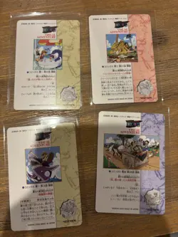 One Piece Visual Adventure Part 1. Non Holo Complete Set of 36 Cards. MINT - Image 5