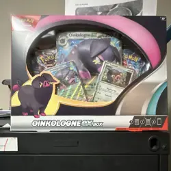 Pokemon Oinkologne ex Box TCG Sealed Promo Booster Oversized Card 2023 - Image 1