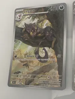 Liepard Illustration Rare Full Art SV White Flare Pokemon TCG Card 137/086 - Image 4