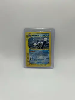 Poliwrath 24/165 NM Reverse Holo Expedition Base Set Pokemon Card DMG - Image 1
