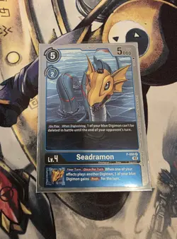 Seadramon (Limited Card Ver.2) P-098 P Digimon Card Game - Image 1