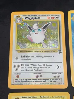 Vintage Rare Holo Pokemon Card Lot 1999/2000, Base Set 2, Jungle, Fossil - MP/HP - Image 2