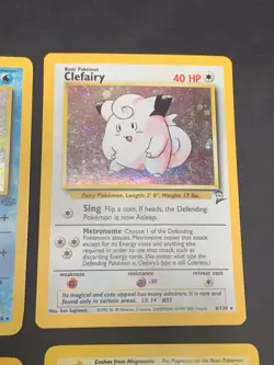 Vintage Rare Holo Pokemon Card Lot 1999/2000, Base Set 2, Jungle, Fossil - MP/HP - Image 4
