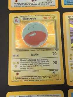Vintage Rare Holo Pokemon Card Lot 1999/2000, Base Set 2, Jungle, Fossil - MP/HP - Image 5