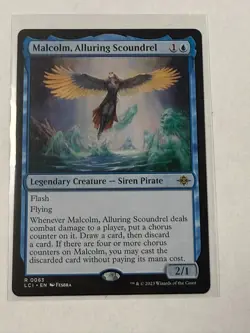 Malcolm, Alluring Scoundr - The Lost Caverns of Ixalan 63 - Magic The Gathering - Image 1