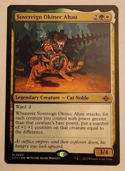 Sovereign Okinec Ahau #240 Mythic Regular NM+ - Image 1
