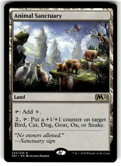 Animal Sanctuary Core Set 2021 Regular MTG - Image 1