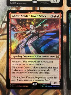 FOIL Eternal Spider-Man Lot of Miles Morales, Peter Parker, Gwen & Miguel - NM/M - Image 4