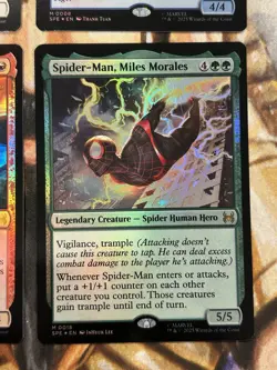 FOIL Eternal Spider-Man Lot of Miles Morales, Peter Parker, Gwen & Miguel - NM/M - Image 5