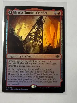 Brass's Tunnel-Grinder FOIL The Lost Caverns of Ixalan 135 - Magic The Gathering - Image 1