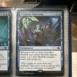 Deeproot Pilgrimage (Lost Caverns of Ixalan | Rare | Enchantment | Blue | #52) - Image 1