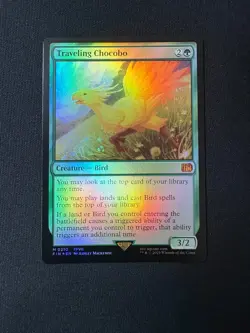 2025 MTG Final Fantasy Traveling Chocobo Foil #210 - Image 1