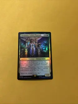 MTG - Cleopatra, Exiled Pharaoh Universes Beyond: Assassin's Creed (LP Foil) - Image 1