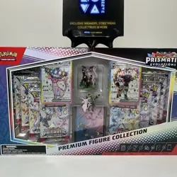 Pokemon Scarlet & Violet Prismatic Evolutions Premium Figure Collection Lot Of 3 - Image 2