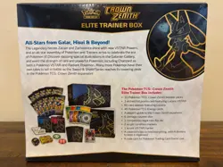 Pokemon ​TCG: Sword & Shield Crown Zenith Elite Trainer Box ETB - Sealed - Image 3