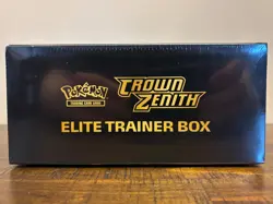 Pokemon ​TCG: Sword & Shield Crown Zenith Elite Trainer Box ETB - Sealed - Image 5