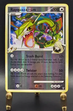 2009 Pokemon TCG ~ Rayquaza C 8/147 ~ Supreme Victors ~ Reverse Holo ~ See Pics - Image 1