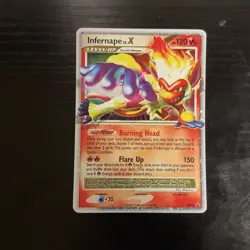Infernape LV.X DP10 Holo Diamond and Pearl Black Star Promo Pokemon TCG - Image 1