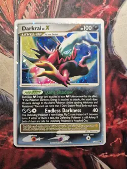 Pokemon Darkrai LV. X DP19 Diamond & Pearl Holo Black Star Promo MP - Image 1