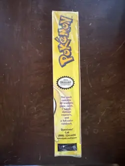 WOTC 1999 Pokemon Zap! Theme Deck Factory Sealed Vintage - Image 3