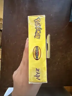 WOTC 1999 Pokemon Zap! Theme Deck Factory Sealed Vintage - Image 4